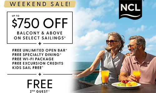 Norwegian Cruise Line - Weekend Sale
